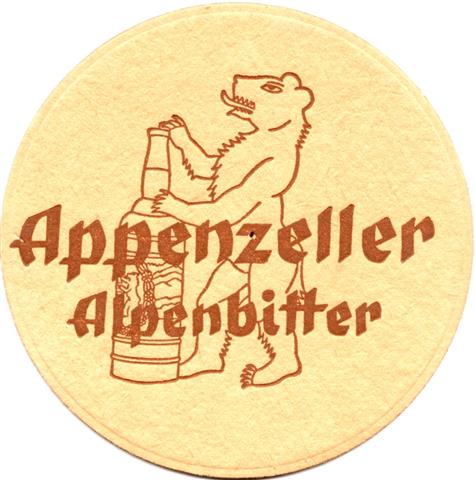 appenzell ai-ch alpenbitter 1a3a (rund215-braun)
